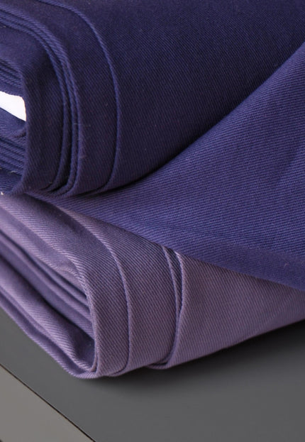 Mid-weight Cotton Twill Fabric, 58" Wide, 240 GSM