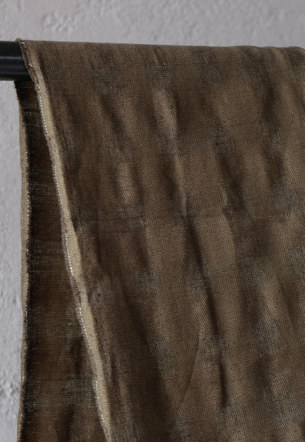 Self-Checkered Hemp Fabric, 58" Wide, 150 GSM