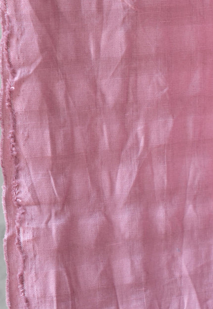 Self-Checkered Hemp Fabric, 58" Wide, 150 GSM