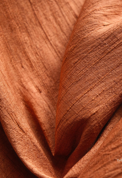 Raw Mulberry Dupion Silk Fabric | 44” Wide | 210 GSM | 26 Momme Silk