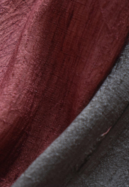 Raw Mulberry Dupion Silk Fabric | 44” Wide | 210 GSM | 26 Momme Silk
