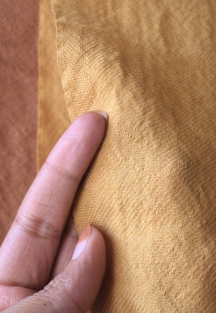 Merino Wool Twill Fabric By The Yard: 44" Wide, 110 GSM