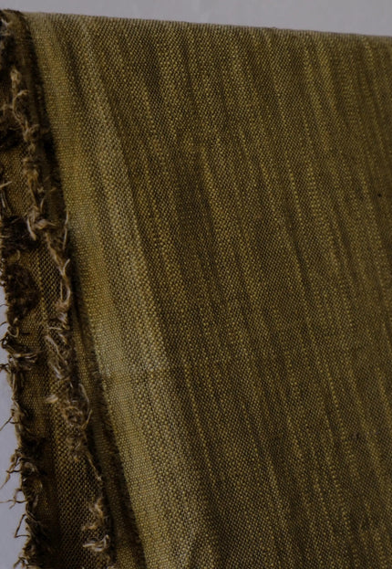 Handwoven Stinging Nettle Fabric: Plant-Dyed Textile, 50" Wide, 320 GSM