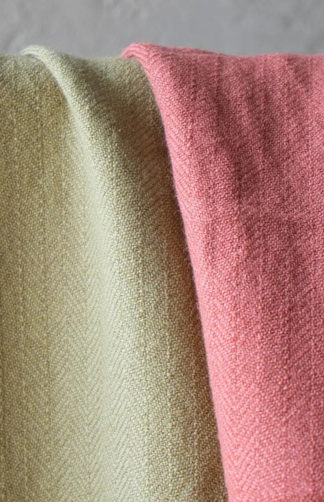 Heavyweight Merino Wool Herringbone Fabric, 390 GSM, 58” Wide