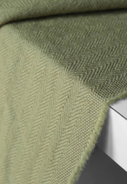 Heavyweight Merino Wool Herringbone Fabric, 390 GSM, 58” Wide