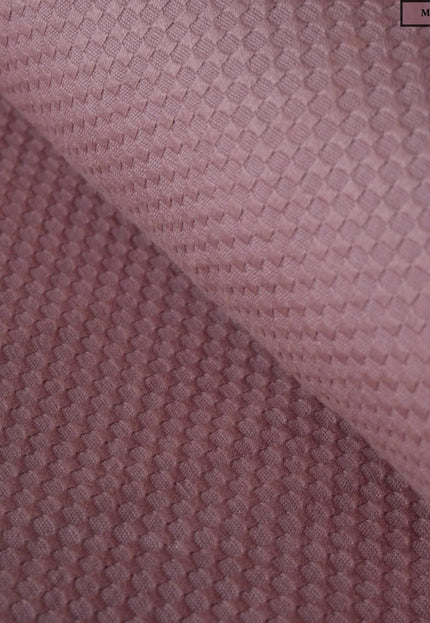 Pure Cotton Honeycomb Dobby fabric by the yard, 45" wide, 245 GSM
