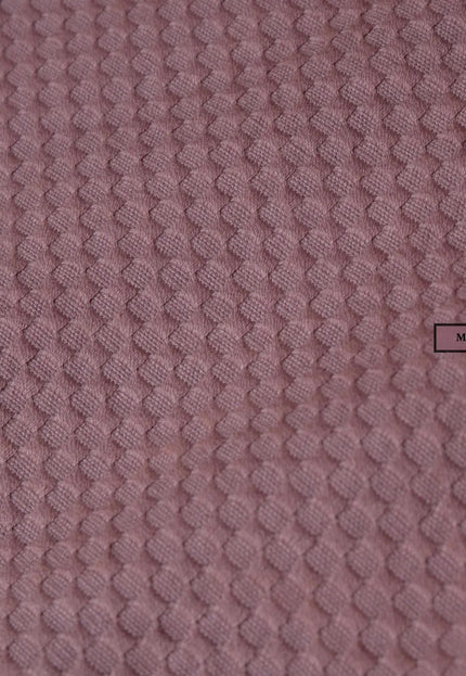 Pure Cotton Honeycomb Dobby fabric by the yard, 45" wide, 245 GSM