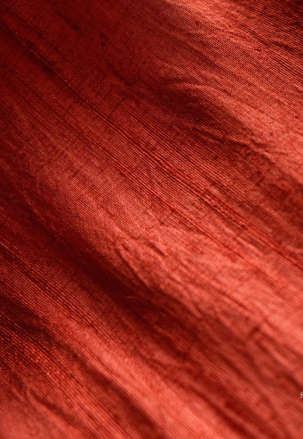 Raw Mulberry Dupion Silk Fabric | 44” Wide | 210 GSM | 26 Momme Silk